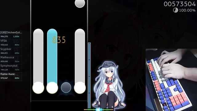 『osu!mania』 tsukino - Kira Kira * Heart * 100%(994.4k) ★4.11 смотреть онлайн