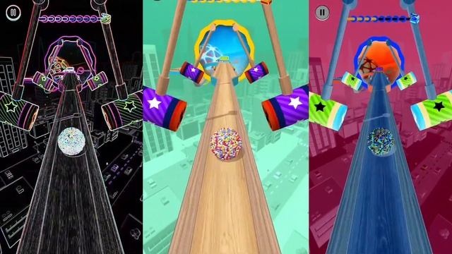 Bubbles balls colors challenge - epic levels (portal run) in going balls game - android gameplay смотреть онлайн
