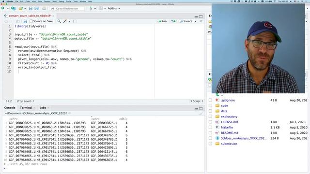 How to automate data analysis with R scripts: Scripting for reproducibility (CC027) смотреть онлайн