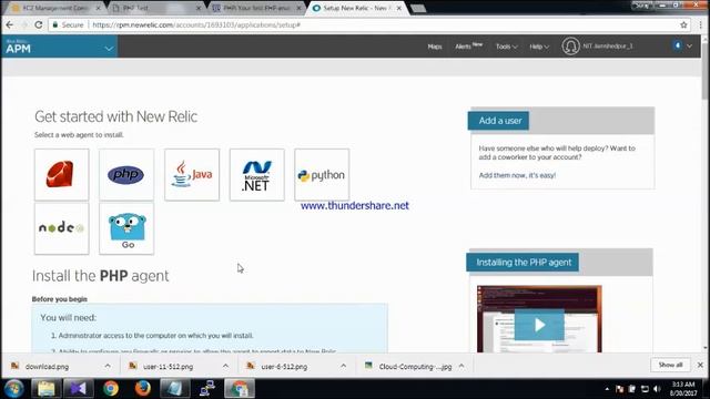 Getting Started With New Relic - An Apllication Performance Monitoring Tool смотреть онлайн