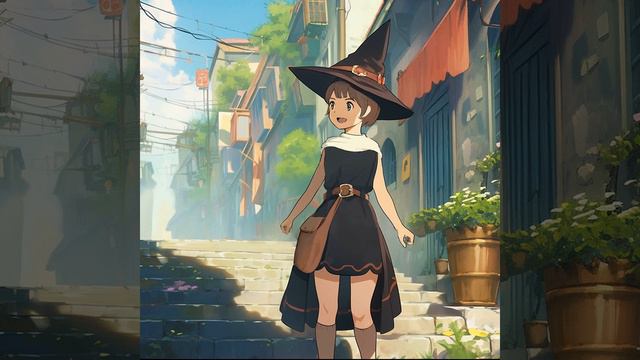 A Town With An Ocean View (Kiki's Delivery Service) смотреть онлайн