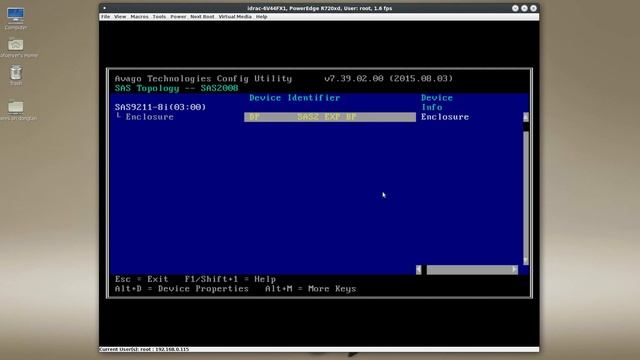 How to select boot device in LSI IT mode HBA SAS controller смотреть онлайн