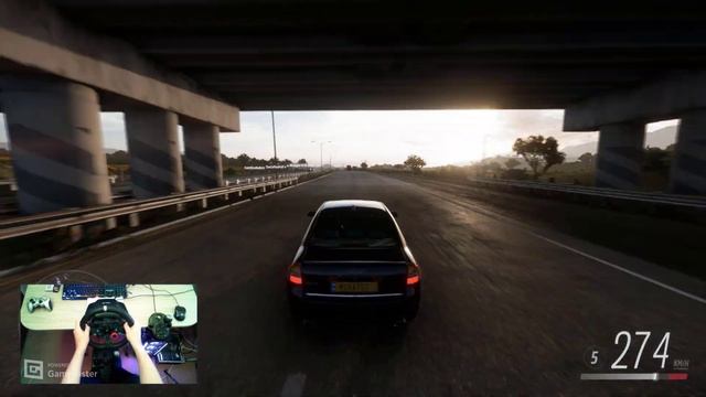 Forza Horizon 5 Stock 2003 Audi RS 6 Top Speed Test Logitech G29 Gameplay смотреть онлайн