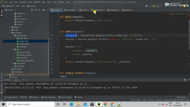 #11 Dropdown In Show Course Category And Courses #learningmanagementsystem #pythondjango #django смотреть онлайн