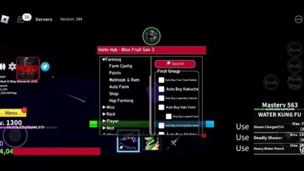 Script Blox Fruit No Key AUTO FARM HOHO HUB V3 | RAIN FRUIT | AUTO MASTERY | AUTO RAID | PASTEBIN