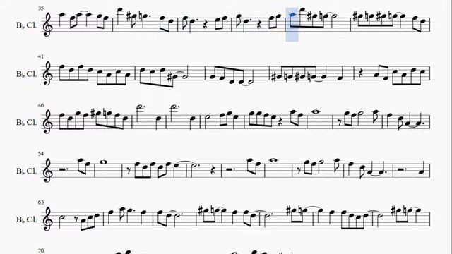 Partitura summertime versión uno Clarinete Soprano смотреть онлайн