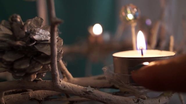 Рождественский Канделябр(жирандоль)/HAND MADE/ смотреть онлайн