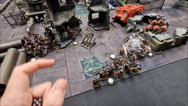 Blood Angels vs World Eaters Warhammer 40K Battle Report 9th Edition 2000pts S11EP17 MIRROR WAR! смотреть онлайн