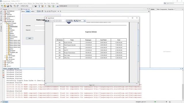 Sistem Informasi Penggajian Karyawan berbasis Java Desktop смотреть онлайн