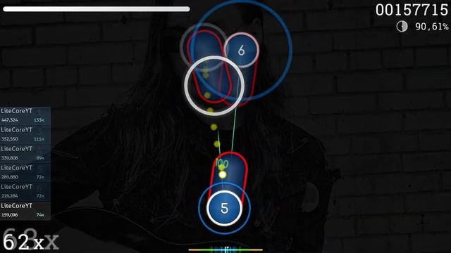 Моя Оборона в osu! смотреть онлайн