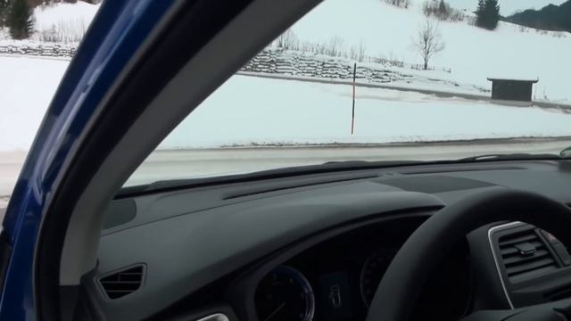 Suzuki SX4 S-Cross video review with all wheel drive Suzuki AWD test with snow driving смотреть онлайн