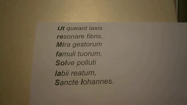 Как появились названия нот смотреть онлайн
