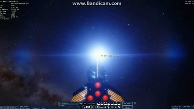 Space Engine, starship warp to star смотреть онлайн