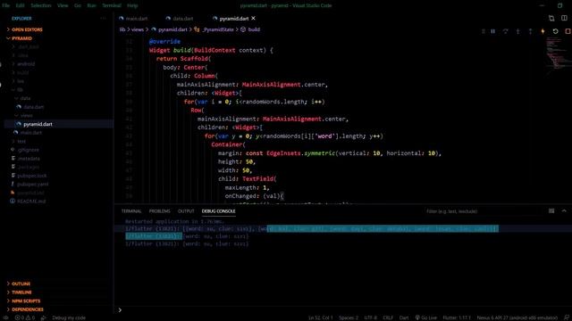 Flutter ile Kelime Piramiti Uygulaması смотреть онлайн