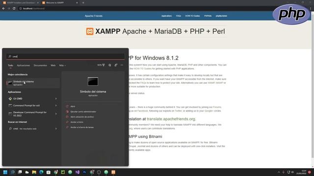 Instalación de un servidor web y editor para PHP - Curso de PHP y MySQL - Capítulo 1 смотреть онлайн