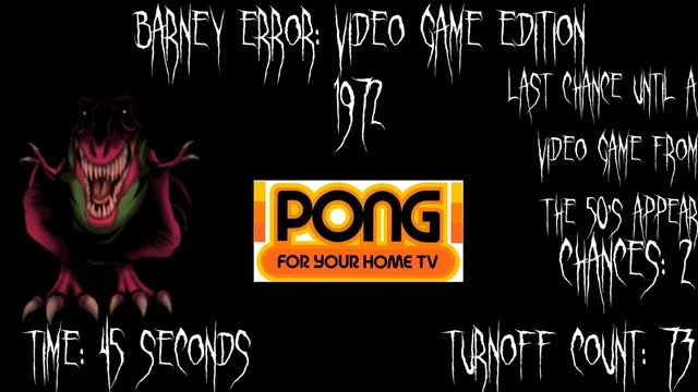 (REUPLOAD) Barney Error 92.5 (Video Game Edition) [Part 5] смотреть онлайн
