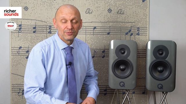 Q Acoustics Concept 300 - Standmount speakers and stands | Richer Sounds смотреть онлайн