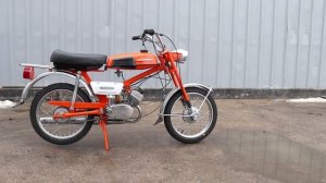 Мопед Верховина-6 от мотоателье Ретроцикл.