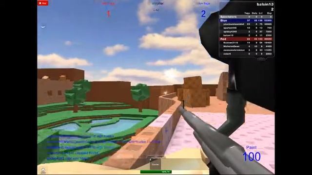 Roblox paintball rocket launcher смотреть онлайн