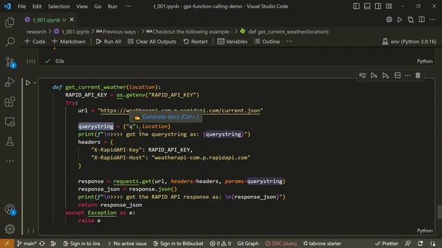 How to Build a Weather Bot with OpenAI function calling Capability | @OpenAI смотреть онлайн