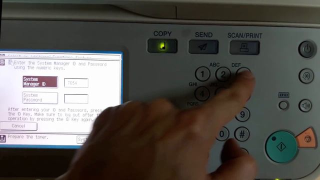 What's Default System Manager ID and System Password Canon IR2520/2525/2530 смотреть онлайн