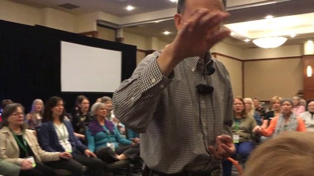 Chunyi Lin at Master of Qi - Powerful Group Healing with Qigong