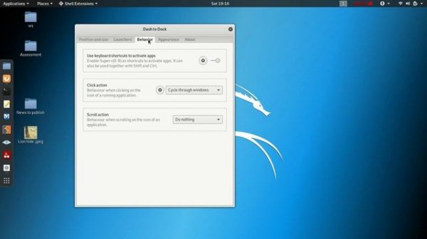 How to switch off Screen Reader in kali linux