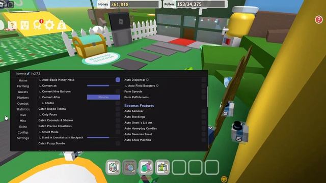 ? Roblox Bee Swarm Simulator Script ? (Autofarm, Auto do quests, Collect hive) смотреть онлайн