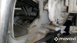 ЧИСТИМ  САЛОННЫЙ ИСПАРИТЕЛЬ КОНДИЦИОНЕРА НА ТОЙОТЕ КОРОЛЛЕ Е 150