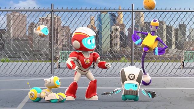 Space Ranger Roger | Unstoppable Basket Ball Bot | Cartoons for Children смотреть онлайн