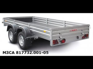 МЗСА 817732.001-05 - Прицеп двухосный легковой. Категория В. Кузов 3,5*1,5м. ЦЛП АРИВА.