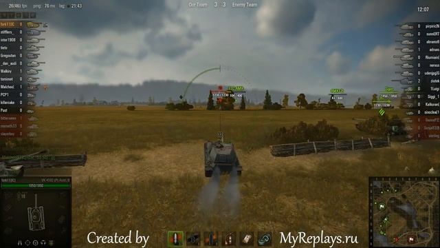 WOT: Malinovka - VK 4502 (P) Ausf. B смотреть онлайн