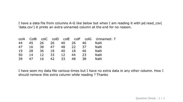 Pandas : Remove Unnamed columns in pandas dataframe смотреть онлайн