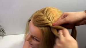 ПРИЧЕСКА В ШКОЛУ КОСЫ КРАСИВЫЕ ПРИЧЕСКИ НА 1 СЕНТЯБРЯ КОСА КАК СДЕЛАТЬ ПРИЧЕСКУ НА ВЫПУСКНОЙ КОСИЧК