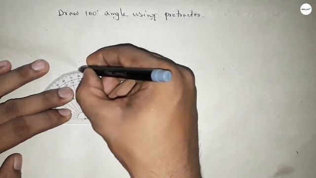 How to draw 100 degree angle using protractor.draw 100 degree angle using protractor.shsirclasses смотреть онлайн
