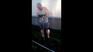 Садовый бур из миксера DEXTER. Знакомство