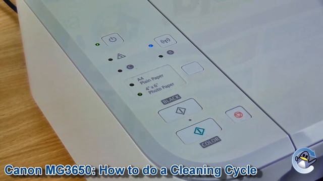Canon Pixma MG3650: How to do Printhead Cleaning Cycles and Print a Nozzle Check Test Page смотреть онлайн