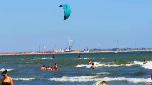 🏝️ЯРКАЯ КОНСТАНЦА (Румыния). Море, солнечный пляж, тысячи людей, дорогие отели. Велопоход в двоем