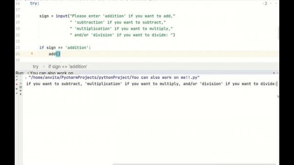 Python with Anvita #48- Python programming from scratch for beginners - Functions, Calculator