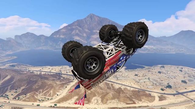 MINECRAFT MONSTER TRUCK VS GTA 5 MONSTER TRUCK - WHICH IS BEST? смотреть онлайн