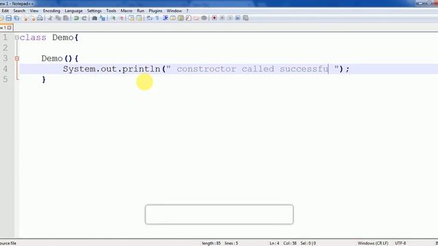 constructor in java with example program смотреть онлайн