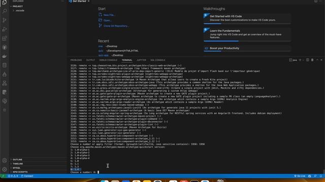 Maven : Initialize Java project with maven in visual studio code смотреть онлайн