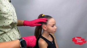 Делаем прическу для гимнастки