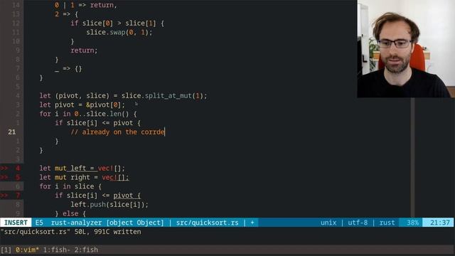 Crust of Rust: Sorting Algorithms смотреть онлайн