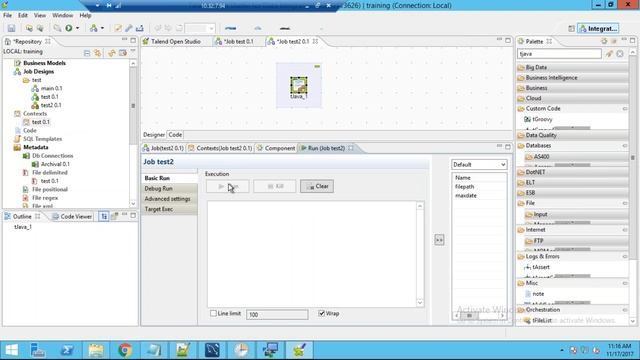 03 Talend Context Variables смотреть онлайн