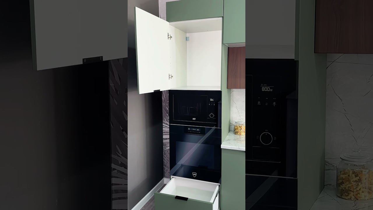 ОБЗОР МОДУЛЬНОЙ КУХНИ "РОЙС" | ТРЕНДОВЫЕ ЦВЕТА КУХНИ: ОЛИВКОВО-ЗЕЛЕНЫЙ И АМЕРИКАНСКИЙ ШОКОЛАД смотреть онлайн