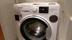 Первый запуск стиральной машинки Hotpoint ARISTON RST6229S RU