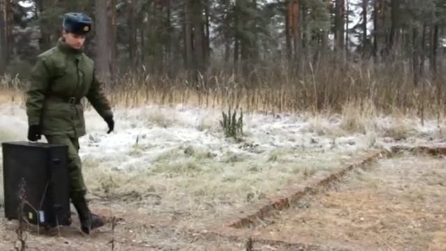 Russian metal detector MG-1 unexploded ordnance detector Dual disc pulse detector смотреть онлайн