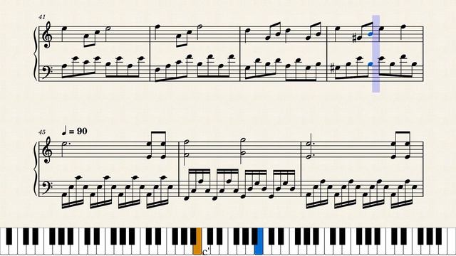 Full Moon piano tutorial - Twilight Saga - Alexandre Desplat (FREE SHEETS) смотреть онлайн