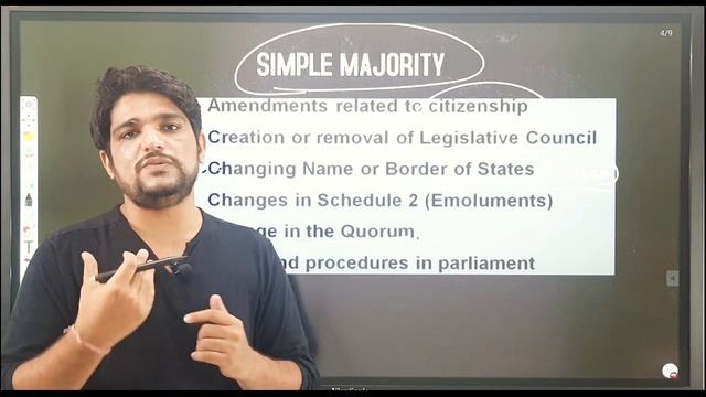 Amendment of the Constitution | Article 368 | Special majority simple majority| Indian constitutio смотреть онлайн